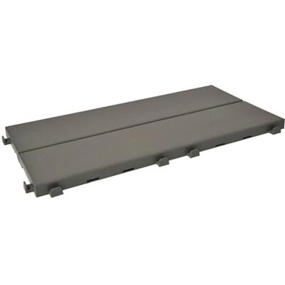 EZOOZA - Dalles plastiques bois - 8 pcs - Gris - Publicité EZOOZA - Dalles plastiques bois - 8 pcs - Gris - Publicité