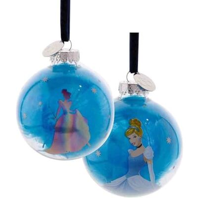 Widdop and Co Widdop et Co Boule de Noël Cendrillon Disney 100 Verre Bleu Occasion Noël Ornement de Sapin Rond Classique sans Parfum pour Adulte et Enfants - Publicité Widdop and Co Widdop et Co Boule de Noël Cendrillon Disney 100 Verre Bleu Occasion Noël Ornement de Sapin Rond Classique sans Parfum pour Adulte et Enfants - Publicité