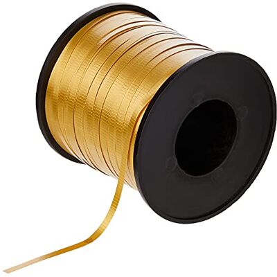 Unique Party - Gold Curling Ribbon - 457m - 1 rouleau - Ribbon - Publicité Unique Party - Gold Curling Ribbon - 457m - 1 rouleau - Ribbon - Publicité