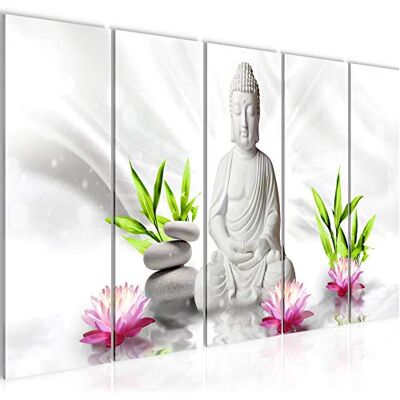 ART Peinture Bouddha Feng Shui Impression sur Toile intissee Decoration Murale Salon Chambre 011656c - Publicité ART Peinture Bouddha Feng Shui Impression sur Toile intissee Decoration Murale Salon Chambre 011656c - Publicité