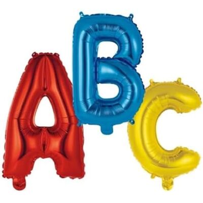 amscan Ballon gonflable Lettres ABC Rentrée scolaire - Publicité amscan Ballon gonflable Lettres ABC Rentrée scolaire - Publicité