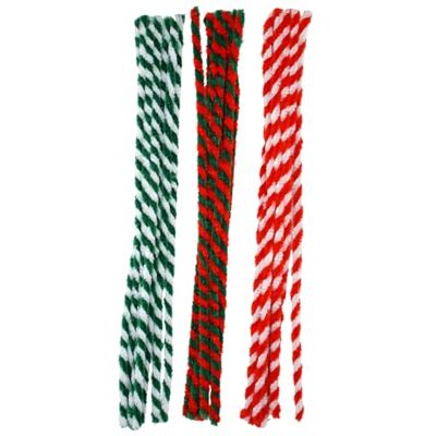 MÉGACRÉA Chenilles bicolores Couleurs de Noël 30 cm 24 pièc - Publicité MÉGACRÉA Chenilles bicolores Couleurs de Noël 30 cm 24 pièc - Publicité