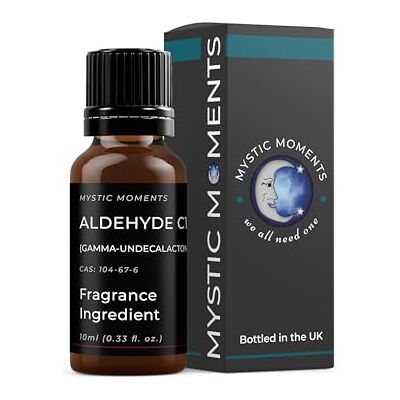 Mystic Moments Aldéhyde C14 (Gamma-Undécalactone) 10ml - Publicité Mystic Moments Aldéhyde C14 (Gamma-Undécalactone) 10ml - Publicité
