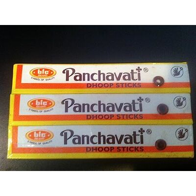 BIC Dpnamron Panchavati Dhoop Sticks One Dozen Boxes 5" King Size - Publicité BIC Dpnamron Panchavati Dhoop Sticks One Dozen Boxes 5" King Size - Publicité