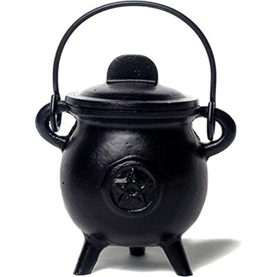 Berk Witchcraft Pentagram Pot d'encens en fonte - Publicité Berk Witchcraft Pentagram Pot d'encens en fonte - Publicité