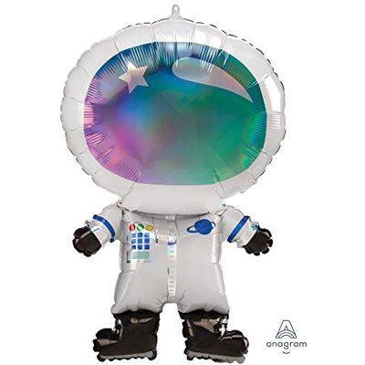 amscan Iridescent Astronaut SuperShape - Publicité amscan Iridescent Astronaut SuperShape - Publicité