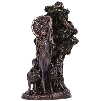 Nemesis Now Arianrhod Figurine de la déesse Celtique du Destin Bronze 24 cm - Publicité Nemesis Now Arianrhod Figurine de la déesse Celtique du Destin Bronze 24 cm - Publicité