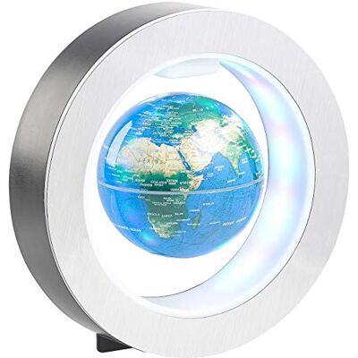 infactory Globe terrestre 10 cm en lévitation avec Anneau magnétique à éclair... Publicité infactory Globe terrestre 10 cm en lévitation avec Anneau magnétique à éclair... Publicité
