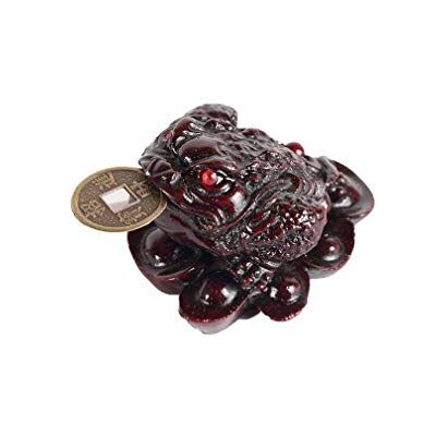 lachineuse Crapeau de Fortune Feng Shui Rouge Crapeau à 3 Pattes 4,5 x 6,5 x 7 cm Décoration Japonaise Asiatique Objet Déco Idée Cadeau Originale Asie Figurine Grenouille Porte-Bonheur - Publicité lachineuse Crapeau de Fortune Feng Shui Rouge Crapeau à 3 Pattes 4,5 x 6,5 x 7 cm Décoration Japonaise Asiatique Objet Déco Idée Cadeau Originale Asie Figurine Grenouille Porte-Bonheur - Publicité