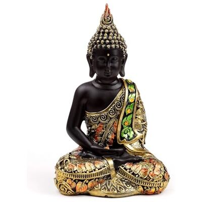 Contemplation de Bouddha thaïlandais vive - figurine - Publicité Contemplation de Bouddha thaïlandais vive - figurine - Publicité