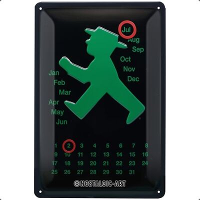 ART Calendrier 20258 ampelmann Vert 20 x 30 cm - Publicité ART Calendrier 20258 ampelmann Vert 20 x 30 cm - Publicité
