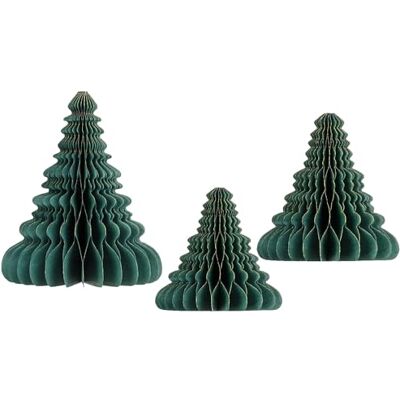Libetui Lot de 3 boules de Noël réutilisables en carton Décoration de Noël Vert À suspendre ou à poser 15-20-24 cm - Publicité Libetui Lot de 3 boules de Noël réutilisables en carton Décoration de Noël Vert À suspendre ou à poser 15-20-24 cm - Publicité