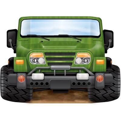 Beistle léopard Jungle Safari Photo Prop, Multicolore - Publicité Beistle léopard Jungle Safari Photo Prop, Multicolore - Publicité