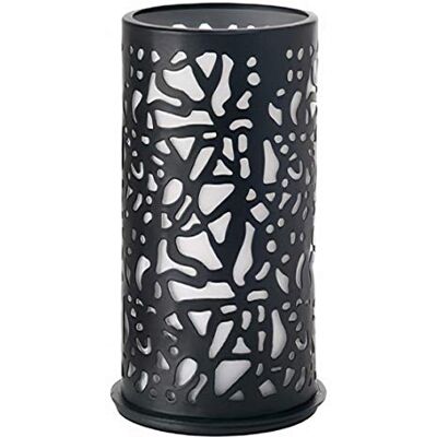Duni bougeoir Twist led 140 x 75 mm acier noir - Publicité Duni bougeoir Twist led 140 x 75 mm acier noir - Publicité
