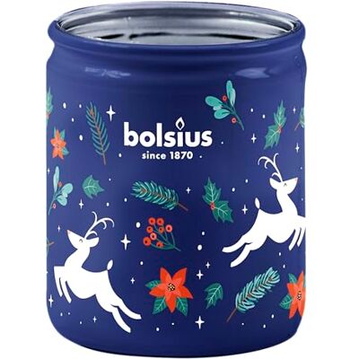 Bolsius – Noël Bougie Parfumée – 6 pièces Durée de Combustion de 23 Heures 82 x 68 mm Extraits Naturels Contient de la Cire Végétalienne Sans Huile de Palme - Publicité Bolsius – Noël Bougie Parfumée – 6 pièces Durée de Combustion de 23 Heures 82 x 68 mm Extraits Naturels Contient de la Cire Végétalienne Sans Huile de Palme - Publicité