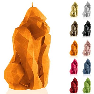 Candellana Fait Main Gorilla Low-Poly Bougie Cadeau Drôle Bougie Décorative Home Décor Cadeaux pour Les Amis Mèche en Coton Durée de Combustion 79h Orange Bougie - Publicité Candellana Fait Main Gorilla Low-Poly Bougie Cadeau Drôle Bougie Décorative Home Décor Cadeaux pour Les Amis Mèche en Coton Durée de Combustion 79h Orange Bougie - Publicité
