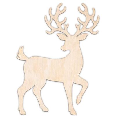 Creative Décoration de Noël Personnalisée en Contreplaqué ou MDF de 3 mm Grand Renne Taille 5-100 cm Formes Noel en Bois Découpe Laser pour Découpage, Artisanat - Publicité Creative Décoration de Noël Personnalisée en Contreplaqué ou MDF de 3 mm Grand Renne Taille 5-100 cm Formes Noel en Bois Découpe Laser pour Découpage, Artisanat - Publicité