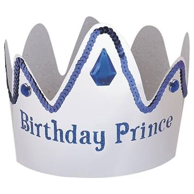 Unique Party 90066 Couronne de Papier Anniversaire Prince "Birthday Prince - Publicité Unique Party 90066 Couronne de Papier Anniversaire Prince "Birthday Prince - Publicité