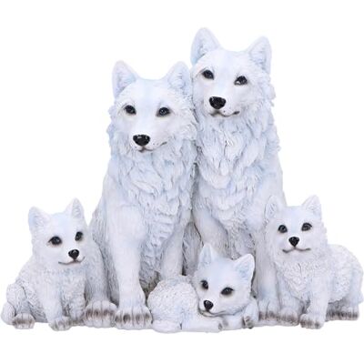 Figurine Chiots de loup Nemesis Now - Décoration Faunique - Publicité Figurine Chiots de loup Nemesis Now - Décoration Faunique - Publicité
