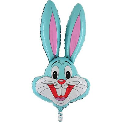Toyland ® 94cm (37") Bunny Balloon Easter Balloons (BABY BLUE) - Publicité Toyland ® 94cm (37") Bunny Balloon Easter Balloons (BABY BLUE) - Publicité