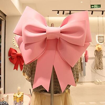 Generic 1 nœud de Noël géant Nœuds de Noël Décoration de vacances à suspendre pour Noël, mariage, nœud papillon Clips - Publicité Generic 1 nœud de Noël géant Nœuds de Noël Décoration de vacances à suspendre pour Noël, mariage, nœud papillon Clips - Publicité