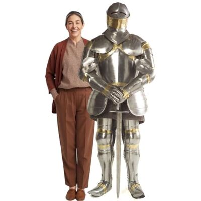 STAR CUTOUTS Stsc141 Figurine Géante Chevalier En Armure Etincelante 186 Cm - Publicité STAR CUTOUTS Stsc141 Figurine Géante Chevalier En Armure Etincelante 186 Cm - Publicité