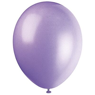 Unique Party 80007 Paquet de 10 Ballons Latex 30 cm Lilas Lavande - Publicité Unique Party 80007 Paquet de 10 Ballons Latex 30 cm Lilas Lavande - Publicité