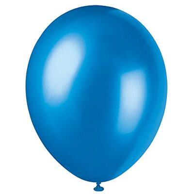Unique Party 56882 Paquet de 50 Ballons Nacrés en Latex 30 cm Bleu Cosmique - Publicité Unique Party 56882 Paquet de 50 Ballons Nacrés en Latex 30 cm Bleu Cosmique - Publicité