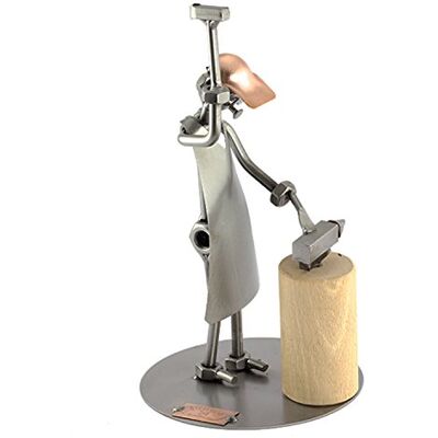 Steelman24 I Figurine en métal Forgeron I Made in Germany I Idées Cadeaux I Sculpture d’Acier I Hommes de métal - Publicité Steelman24 I Figurine en métal Forgeron I Made in Germany I Idées Cadeaux I Sculpture d’Acier I Hommes de métal - Publicité