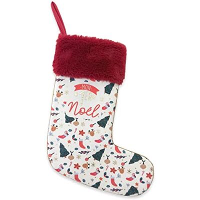 STC Chaussette de Noël 40 cm Mon 1er Noël - Publicité STC Chaussette de Noël 40 cm Mon 1er Noël - Publicité