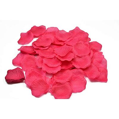 Creativery Lot de 100 pétales de roses//pétales fleurs feuilles Décoration Table Mariage Fête fuchsia - Publicité Creativery Lot de 100 pétales de roses//pétales fleurs feuilles Décoration Table Mariage Fête fuchsia - Publicité