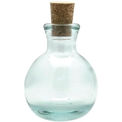 Creative Flacon Boule en Verre H 9 cm - Publicité Creative Flacon Boule en Verre H 9 cm - Publicité