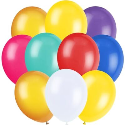 Unique Party 54503 Ballons Gonflables Latex 30 cm Coloris Aléatoire, 12 - Publicité Unique Party 54503 Ballons Gonflables Latex 30 cm Coloris Aléatoire, 12 - Publicité