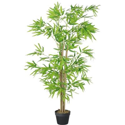 Outsunny Bambou Artificiel Hauteur 1,5 m 644 Feuilles denses réalistes Pot Inclus Noir avec Lichen Vert - Publicité Outsunny Bambou Artificiel Hauteur 1,5 m 644 Feuilles denses réalistes Pot Inclus Noir avec Lichen Vert - Publicité