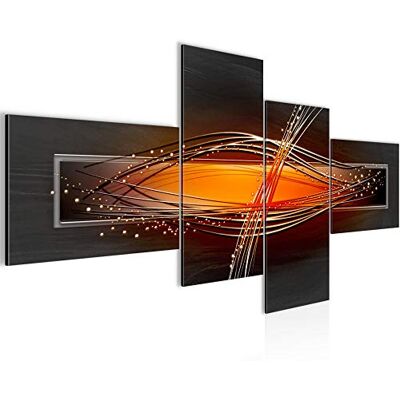 ART Tableau XXL Abstrait 200 x 100 cm Impression sur Toile Intissee Decoration Murale Salon Chambre 103341b - Publicité ART Tableau XXL Abstrait 200 x 100 cm Impression sur Toile Intissee Decoration Murale Salon Chambre 103341b - Publicité