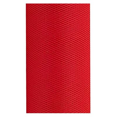 Creativery 9 m de ruban en tulle, 15 cm, Tulle, Rouleau en tulle rot 250 - Publicité Creativery 9 m de ruban en tulle, 15 cm, Tulle, Rouleau en tulle rot 250 - Publicité