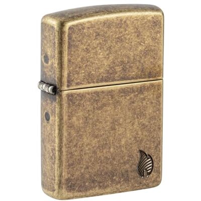 Zippo Briquet Tempête, Blindé Série Flamme, Laiton Patiné, Gravure Profonde, Rechargeable, Réutilisable, Résistant Au Vent, Coffret Cadeau, Fabriqué Aux États-Unis - Publicité Zippo Briquet Tempête, Blindé Série Flamme, Laiton Patiné, Gravure Profonde, Rechargeable, Réutilisable, Résistant Au Vent, Coffret Cadeau, Fabriqué Aux États-Unis - Publicité