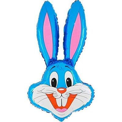 Toyland ® 94cm (37") Ballon en forme de lapin Ballons de Pâques (BLEU) - Publicité Toyland ® 94cm (37") Ballon en forme de lapin Ballons de Pâques (BLEU) - Publicité