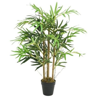 vidaXL Bambou Artificiel 500 Feuilles, Arbre avec Pot en Plastique, Fausse Plante, Decoration d'Entrée Salon Bureau Jardin Patio, 80 cm Vert - Publicité vidaXL Bambou Artificiel 500 Feuilles, Arbre avec Pot en Plastique, Fausse Plante, Decoration d'Entrée Salon Bureau Jardin Patio, 80 cm Vert - Publicité
