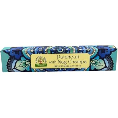 Ancient Wisdom Encens Namaste Mandala Masala Patchouli Au Nag Champa- Vendu par 1 - Publicité Ancient Wisdom Encens Namaste Mandala Masala Patchouli Au Nag Champa- Vendu par 1 - Publicité