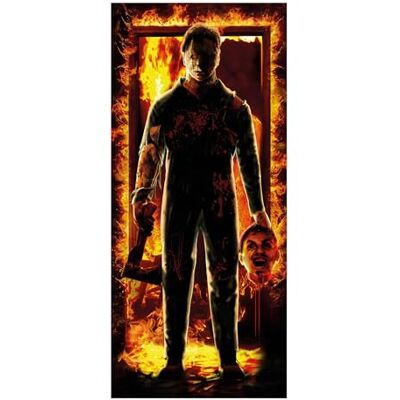 FIESTAS GUIRCA Décoration Porte Assassin en Tissu (80x180 cm) Idéale pour Fêtes d'Halloween et Célébrations de Policiers Décoration Murale, Porte et Fenêtre Multicolore - Publicité FIESTAS GUIRCA Décoration Porte Assassin en Tissu (80x180 cm) Idéale pour Fêtes d'Halloween et Célébrations de Policiers Décoration Murale, Porte et Fenêtre Multicolore - Publicité