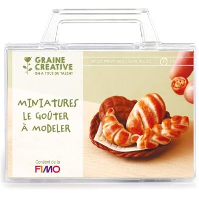 Creative Kit FIMO miniatures – le goûter miniature à modeler - Publicité Creative Kit FIMO miniatures – le goûter miniature à modeler - Publicité