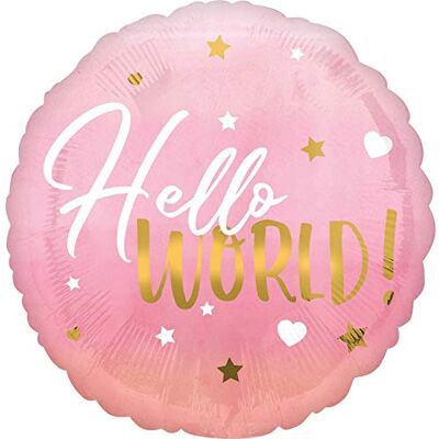 amscan 18In Pink Baby Girl Foil Balloon - Publicité amscan 18In Pink Baby Girl Foil Balloon - Publicité