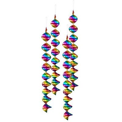 Boland Stylex 2051430 Guirlande Spirale En Multicolore 4 Pièces - Publicité Boland Stylex 2051430 Guirlande Spirale En Multicolore 4 Pièces - Publicité
