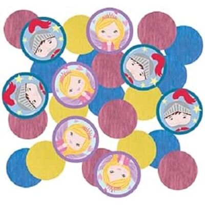 amscan 9909856 Confettis en papier pour fête d'anniversaire pour enfants Princesse et Chevalier 14 gr - Publicité amscan 9909856 Confettis en papier pour fête d'anniversaire pour enfants Princesse et Chevalier 14 gr - Publicité