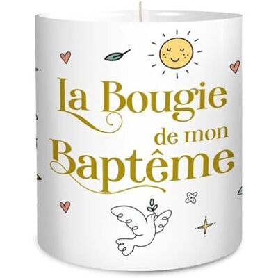 STC Bougie ceramique bapteme - Publicité STC Bougie ceramique bapteme - Publicité