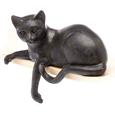 aubaho Chat couché Animal Monde Figure Figurine décorative Sculpture - Publicité aubaho Chat couché Animal Monde Figure Figurine décorative Sculpture - Publicité