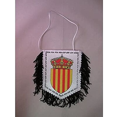 AZ FLAG Fanion Catalogne Pour Décoration Voiture Double Face Avec Cordelettes Mini Drapeau Catalan 13x10 cm - Publicité AZ FLAG Fanion Catalogne Pour Décoration Voiture Double Face Avec Cordelettes Mini Drapeau Catalan 13x10 cm - Publicité