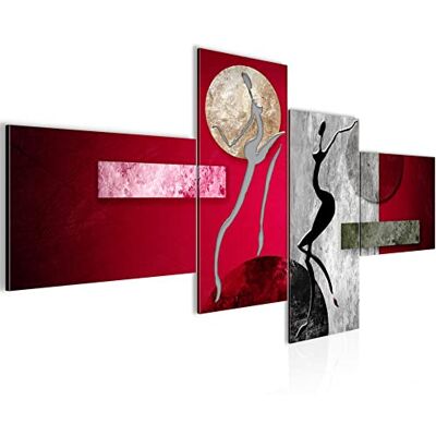 ART Tableau XXL Abstrait Les Figures 200 x 100 cm Impression sur Toile Intissee Decoration Murale Salon Chambre 301141c - Publicité ART Tableau XXL Abstrait Les Figures 200 x 100 cm Impression sur Toile Intissee Decoration Murale Salon Chambre 301141c - Publicité