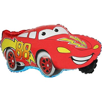 Toyland ® 74 cm (29") Ballon en aluminium en forme de voitures rouges Décoration de fête pour enfants - Publicité Toyland ® 74 cm (29") Ballon en aluminium en forme de voitures rouges Décoration de fête pour enfants - Publicité